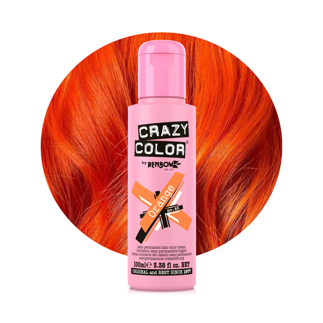 Crazy Color Semi Permanent Hair Dye 100ml