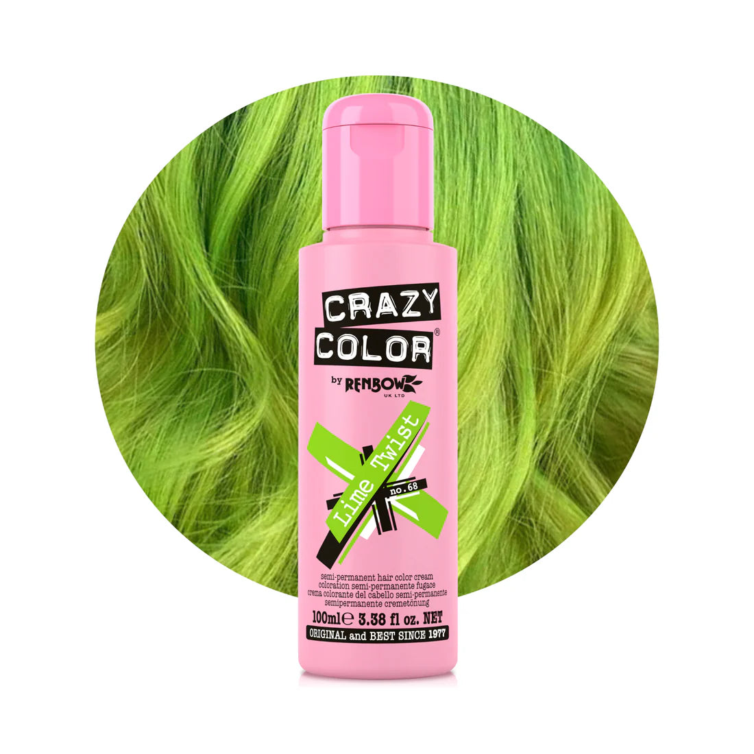 Crazy Color Semi Permanent Hair Dye 100ml