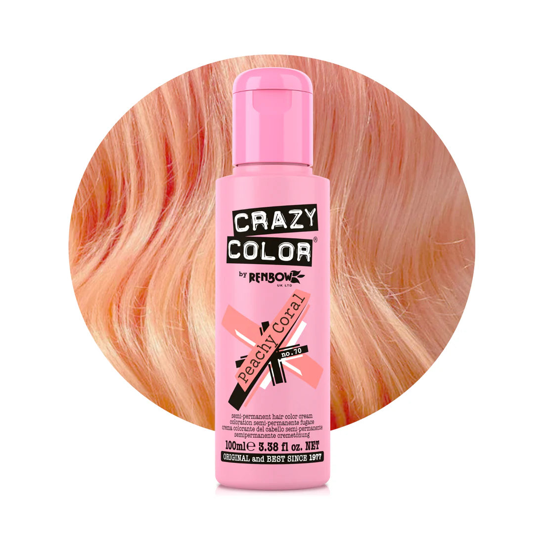 Crazy Color Semi Permanent Hair Dye 100ml