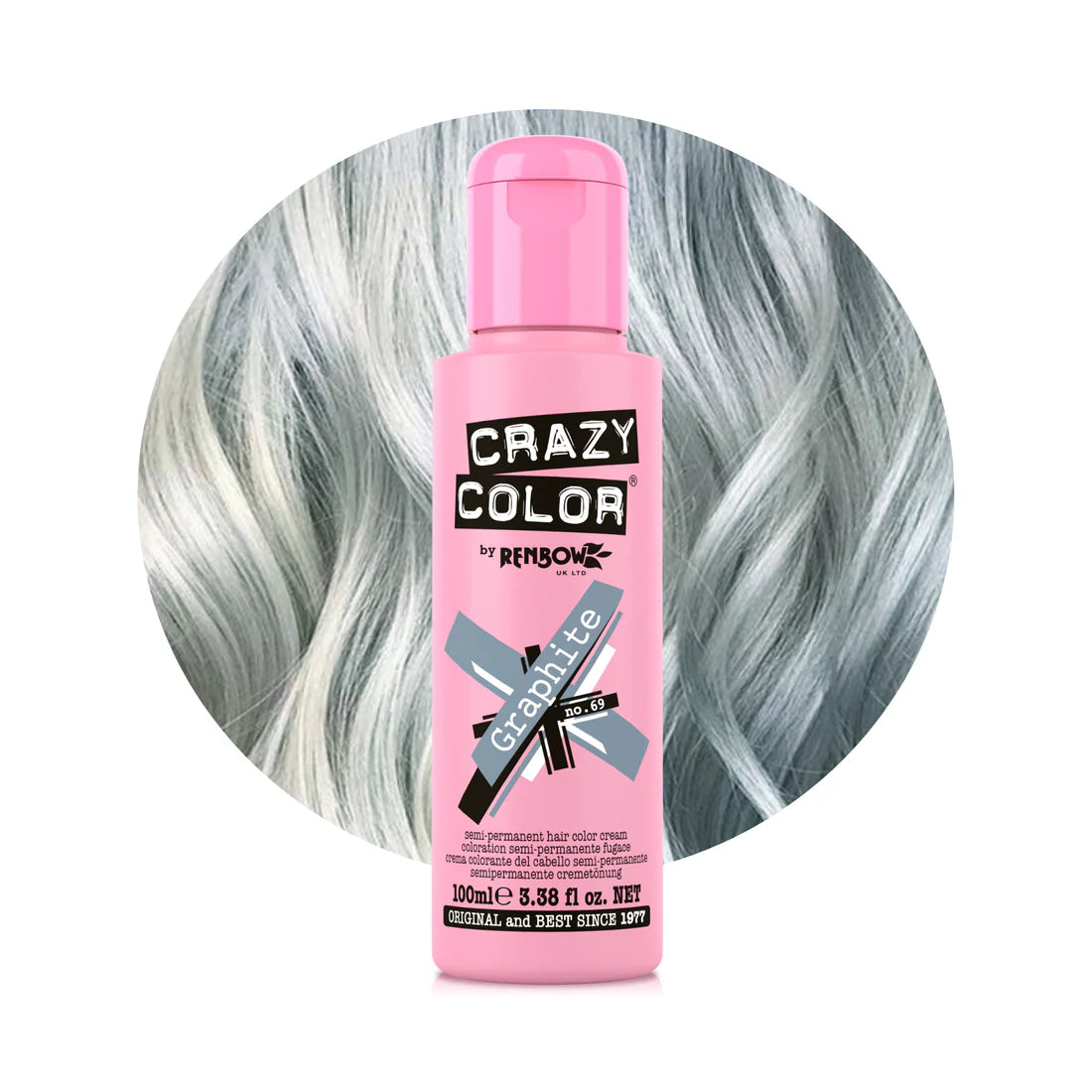 Crazy Color Semi Permanent Hair Dye 100ml
