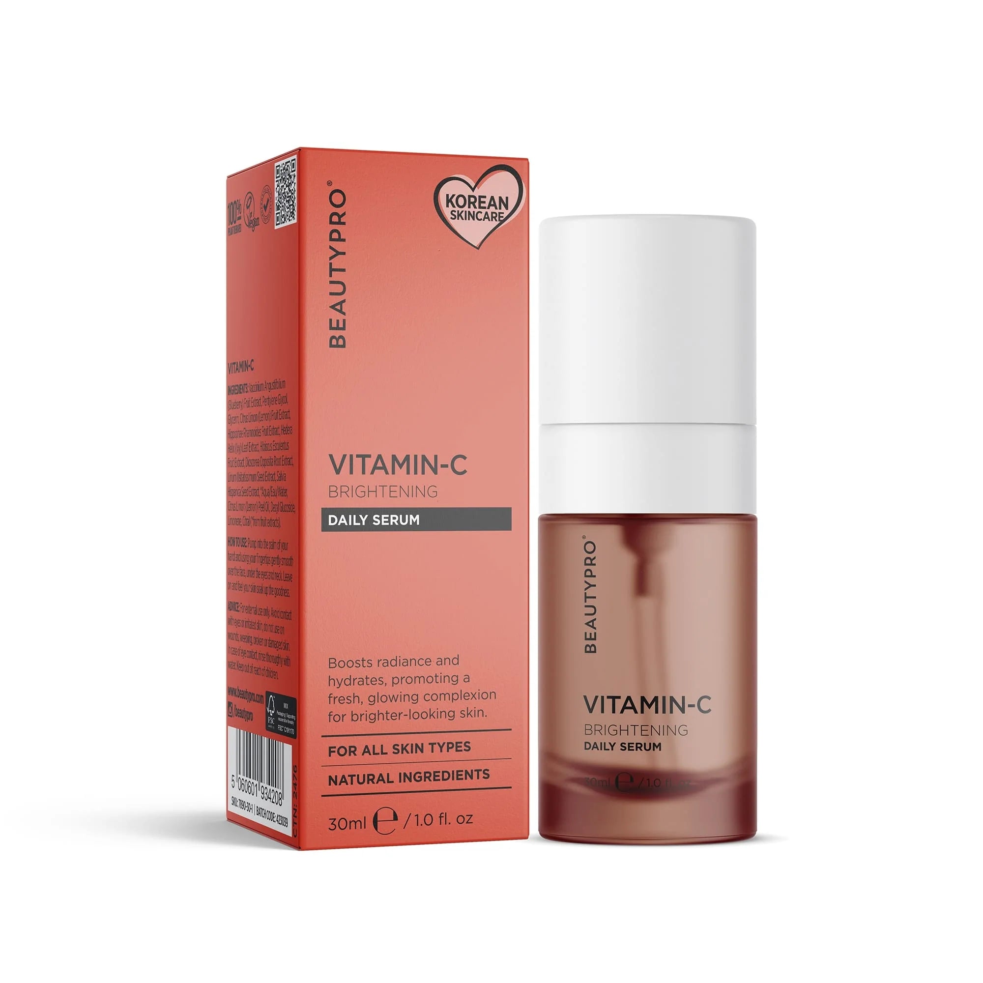 BeautyPro Vitamin C Brightening Daily Serum 30ml