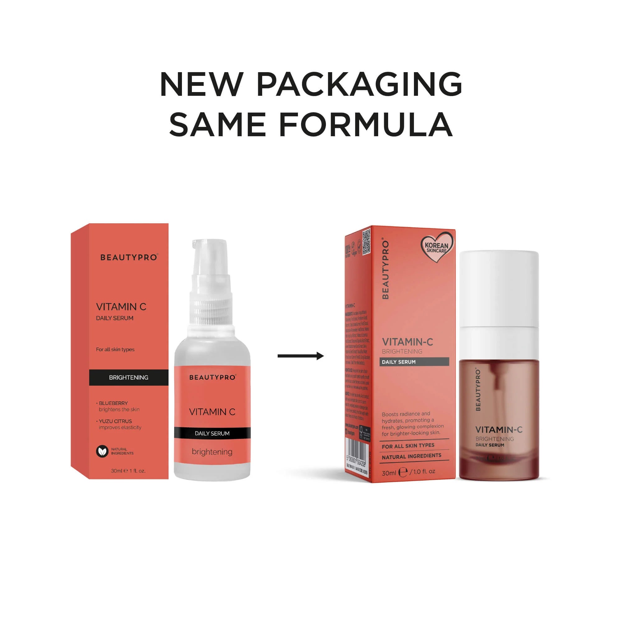 BeautyPro Vitamin C Brightening Daily Serum 30ml