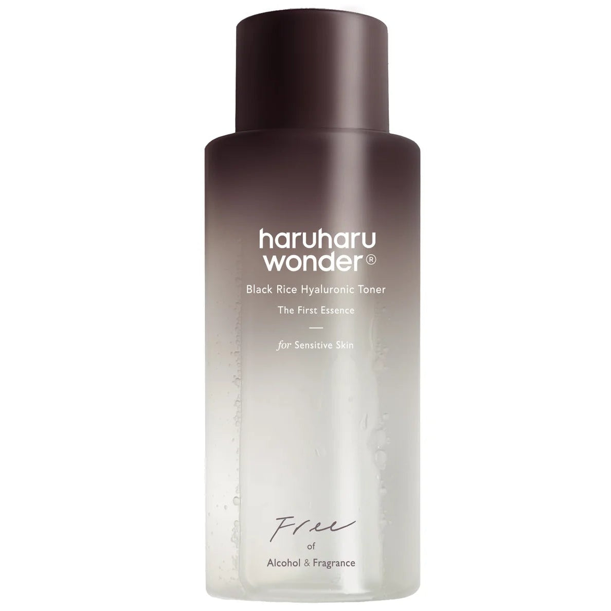 Haruharu Wonder skincare bottle on a white background