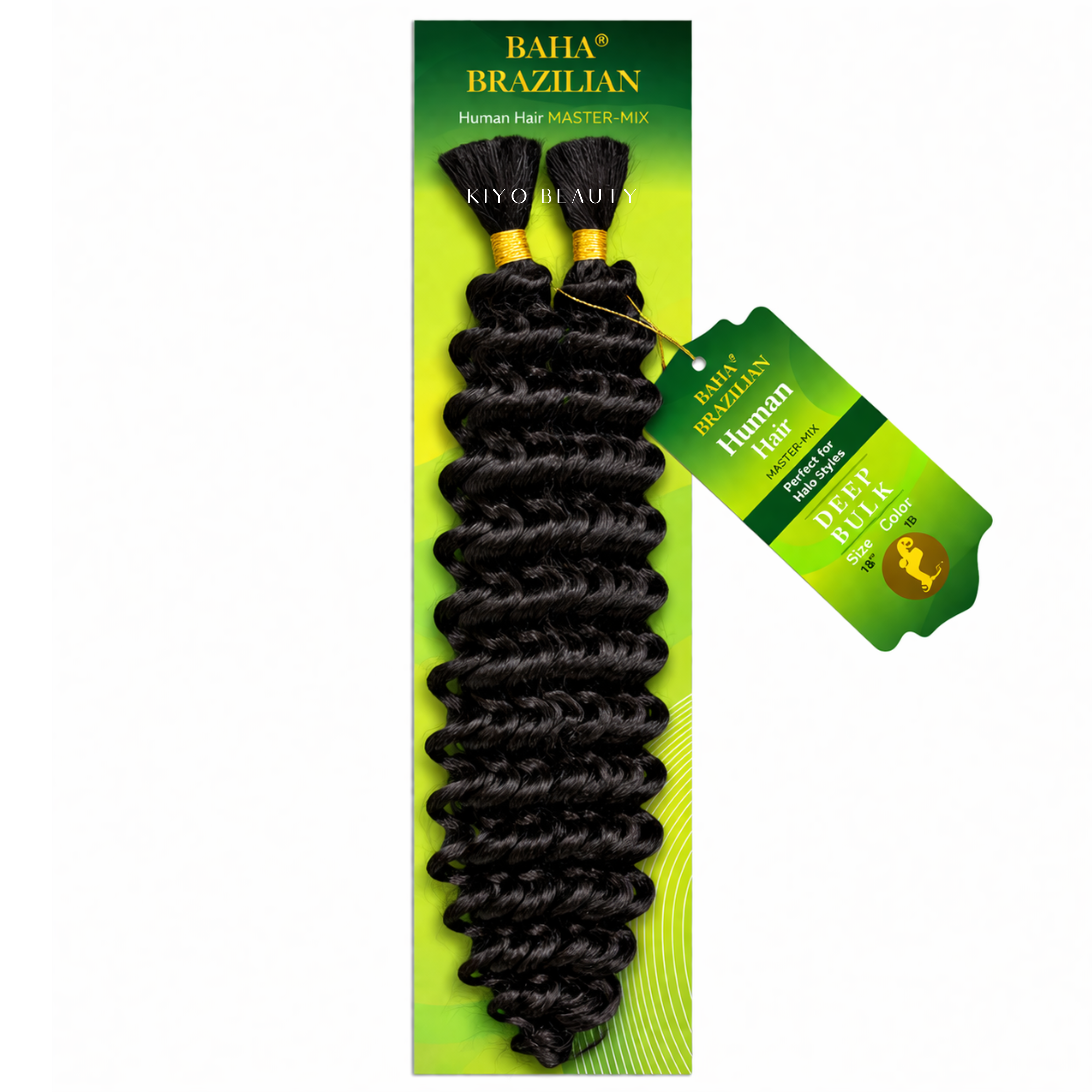 Baha Brazilian Human Hair Master Mix Deep Bulk 18"