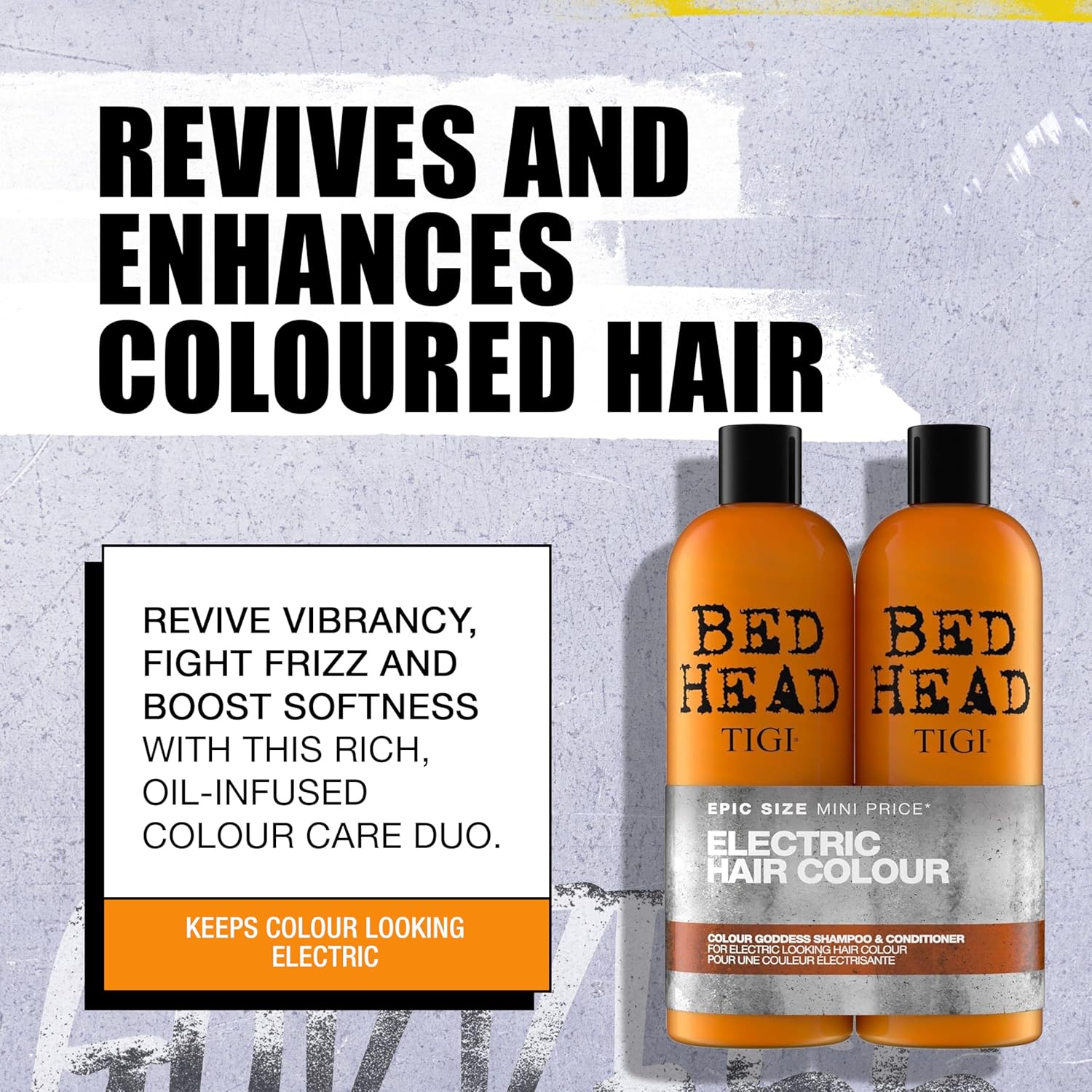 Bed Head by TIGI Colour Goddess Shampoo & Conditioner Set (2x750ml)