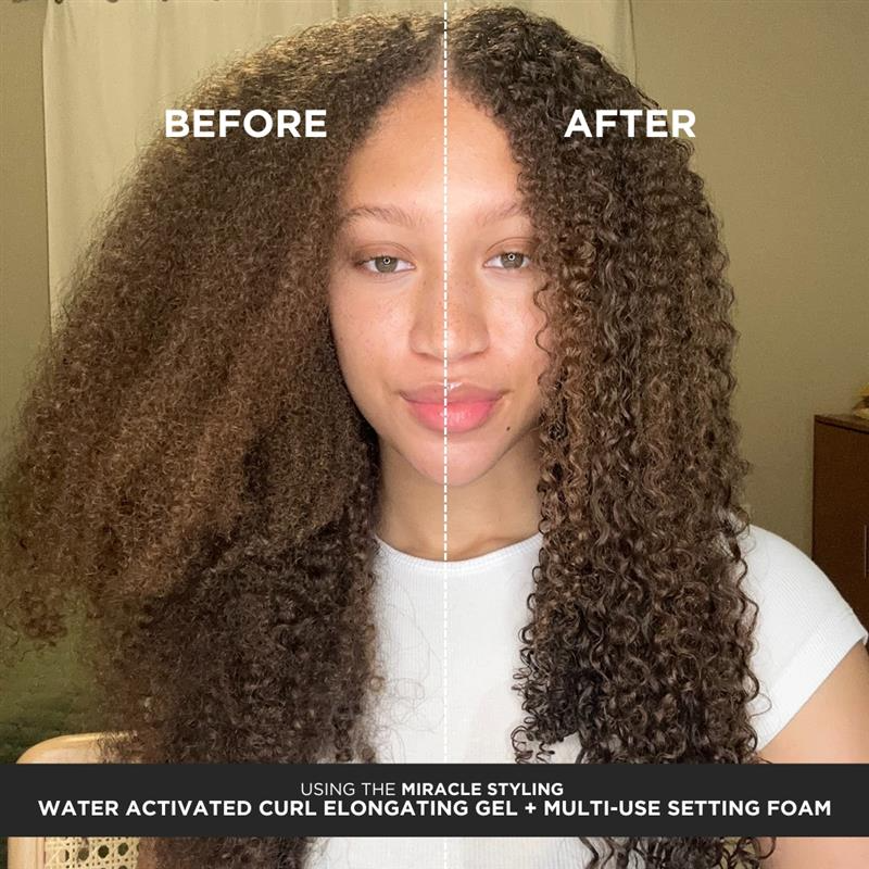 Tgin Miracle Styling Water Activated Curl Elongating Gel 8oz