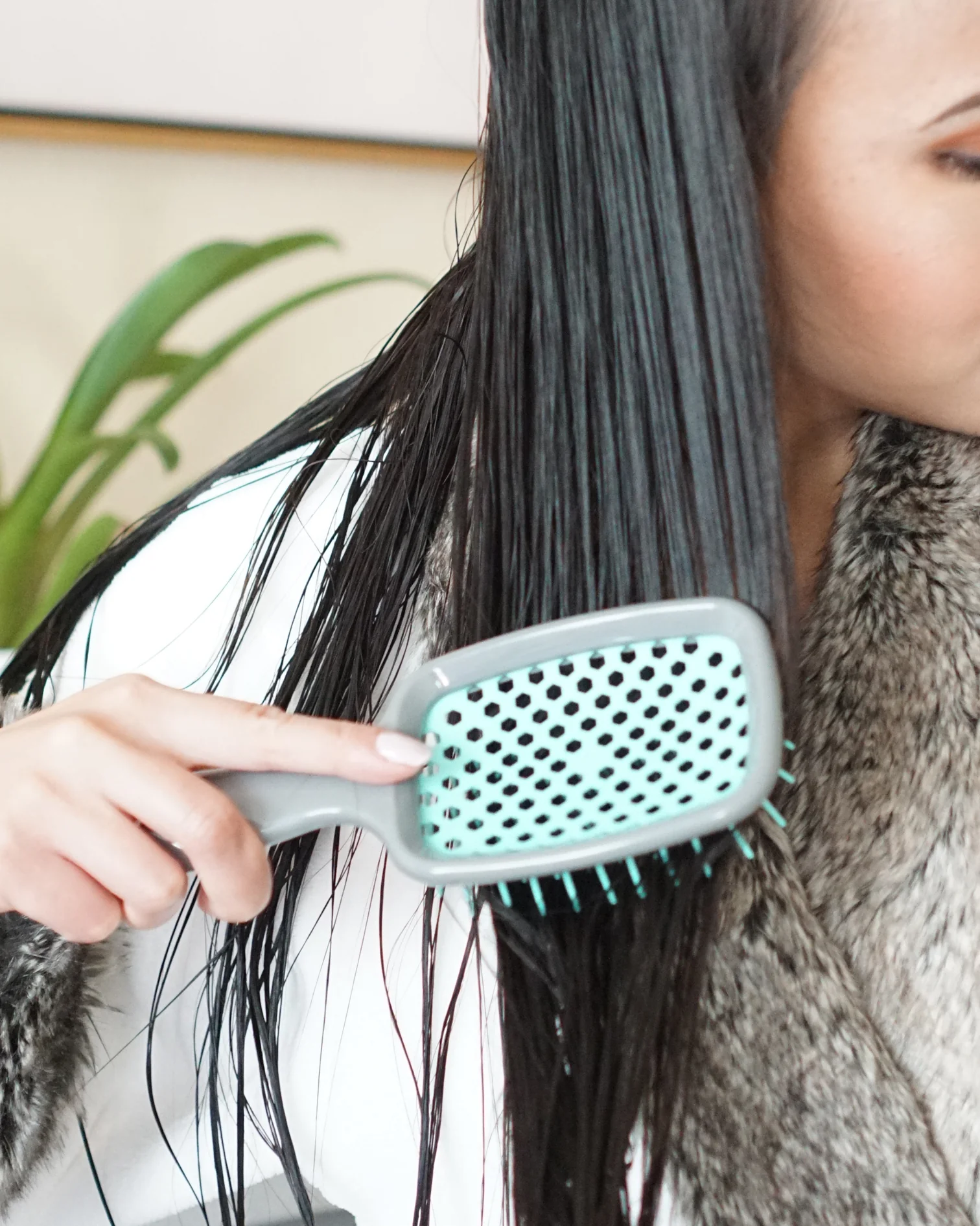UNbrush Detangling Hair Brush - Aurora