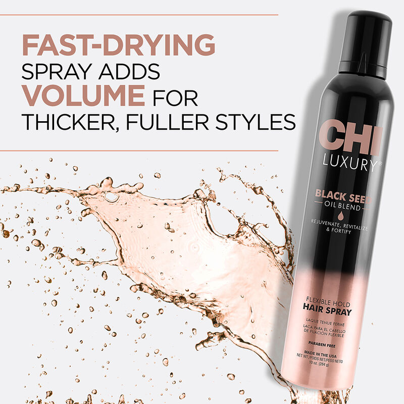 CHI Black Seed Oil Blend Flexible Hold Hair Spray 10oz
