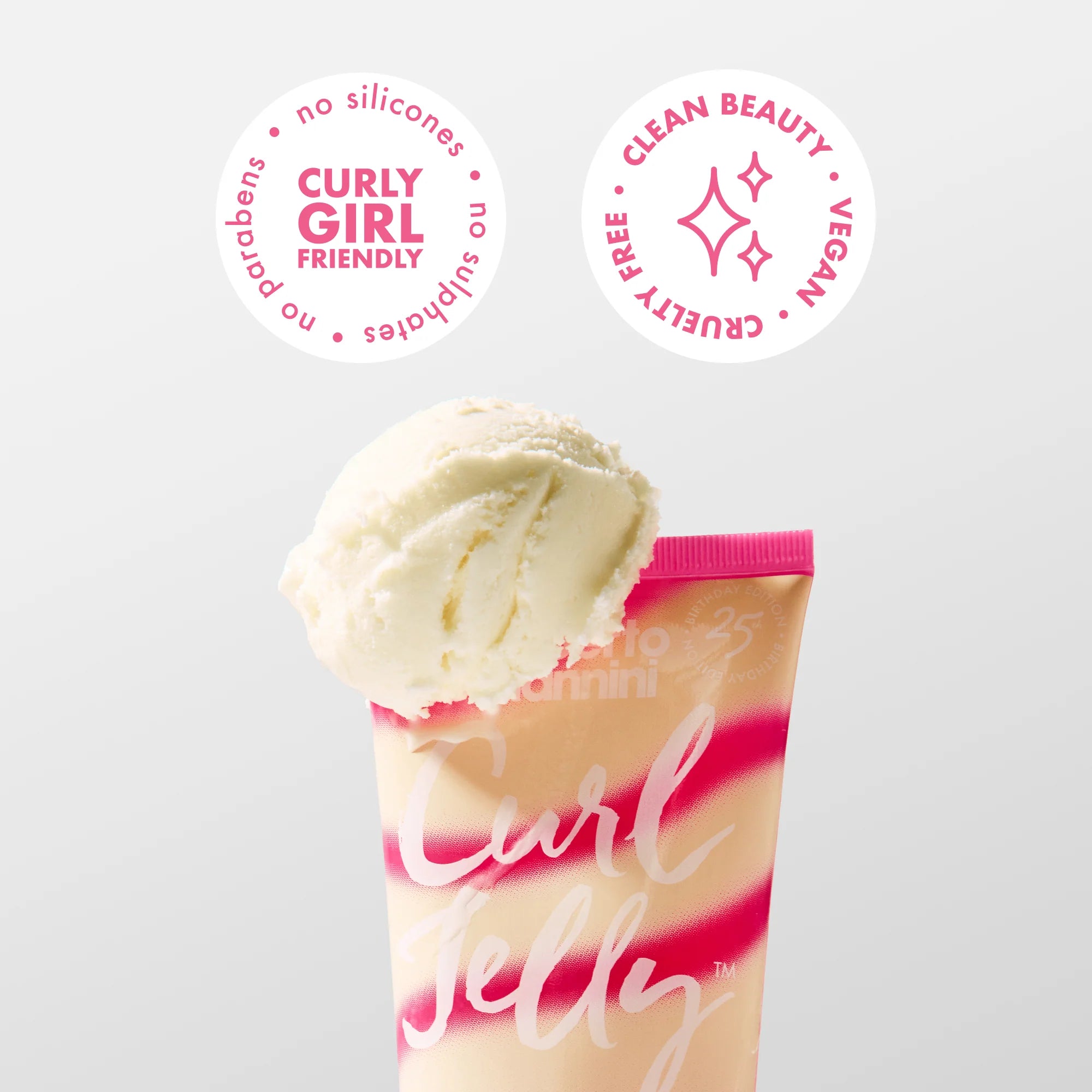 Umberto Giannini Curl Jelly Scrunching Jelly Limited-Edition Vanilla Gelato 200ml
