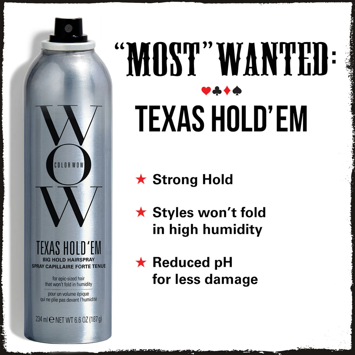 Color Wow Texas Hold ‘Em Big Hold Hairspray 234ml