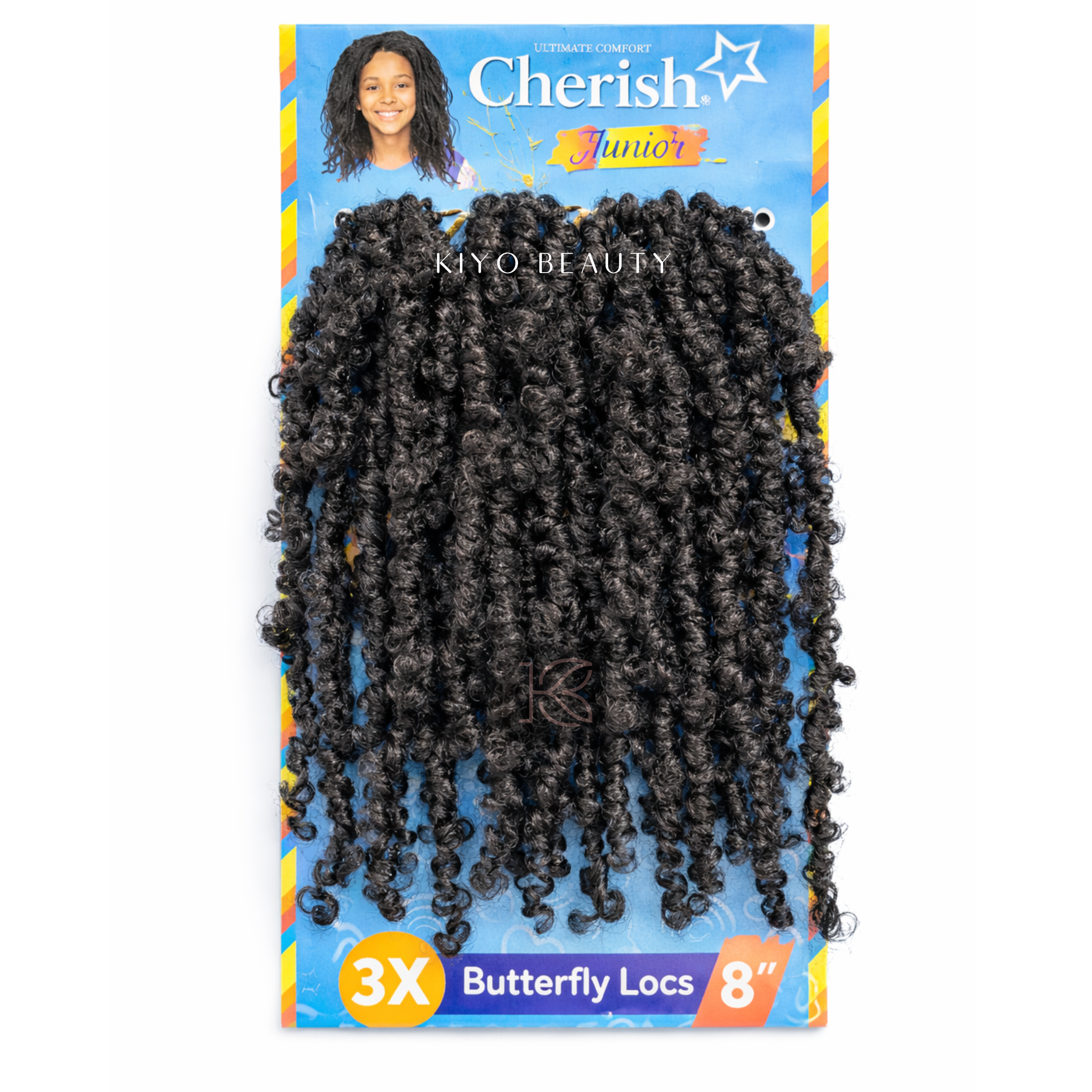 Cherish Junior Butterfly Locs 8" 3X Pack