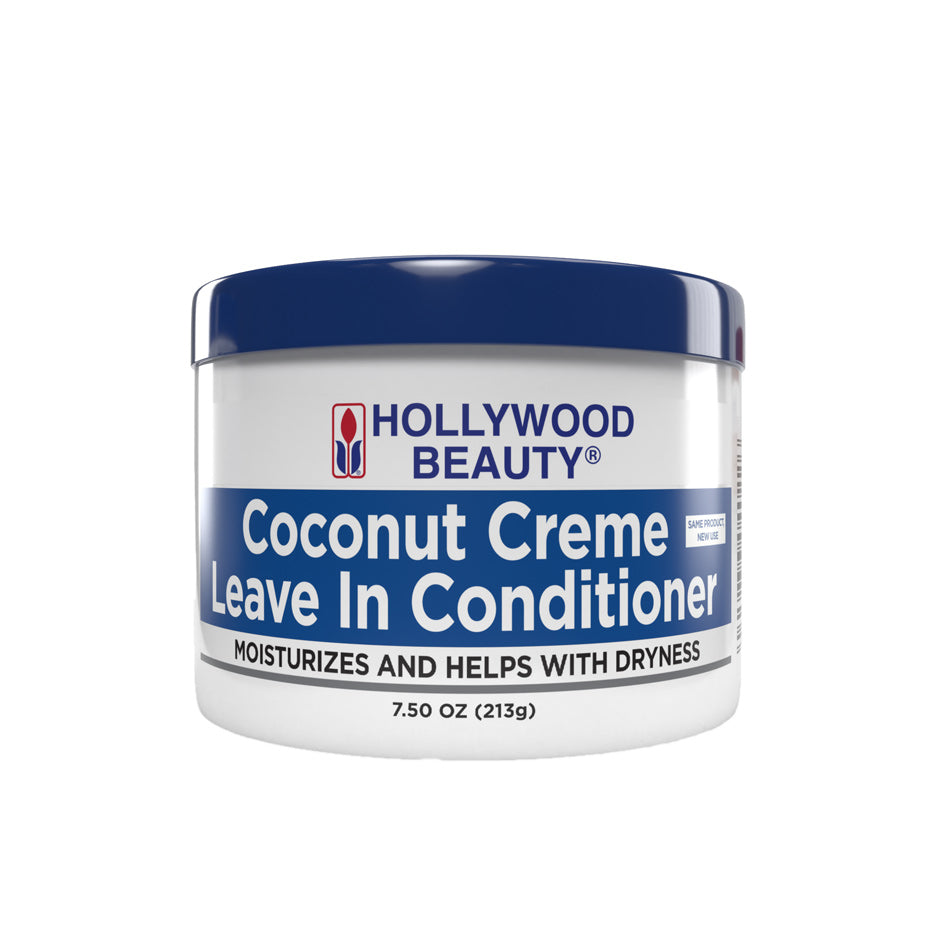 Hollywood Beauty Coconut Creme Leave In Conditioner 7.5oz