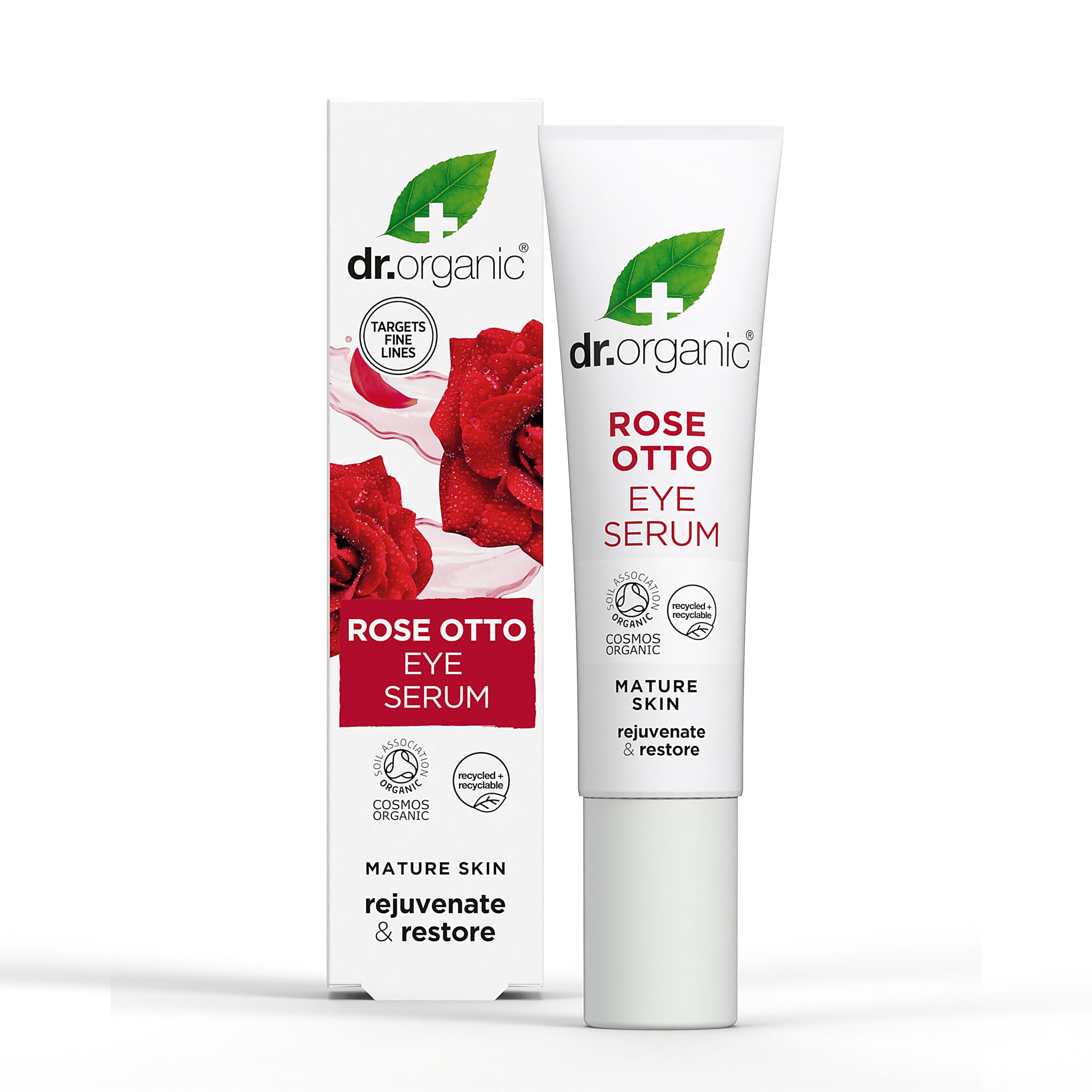 Dr Organic Rose Otto Face Eye Serum