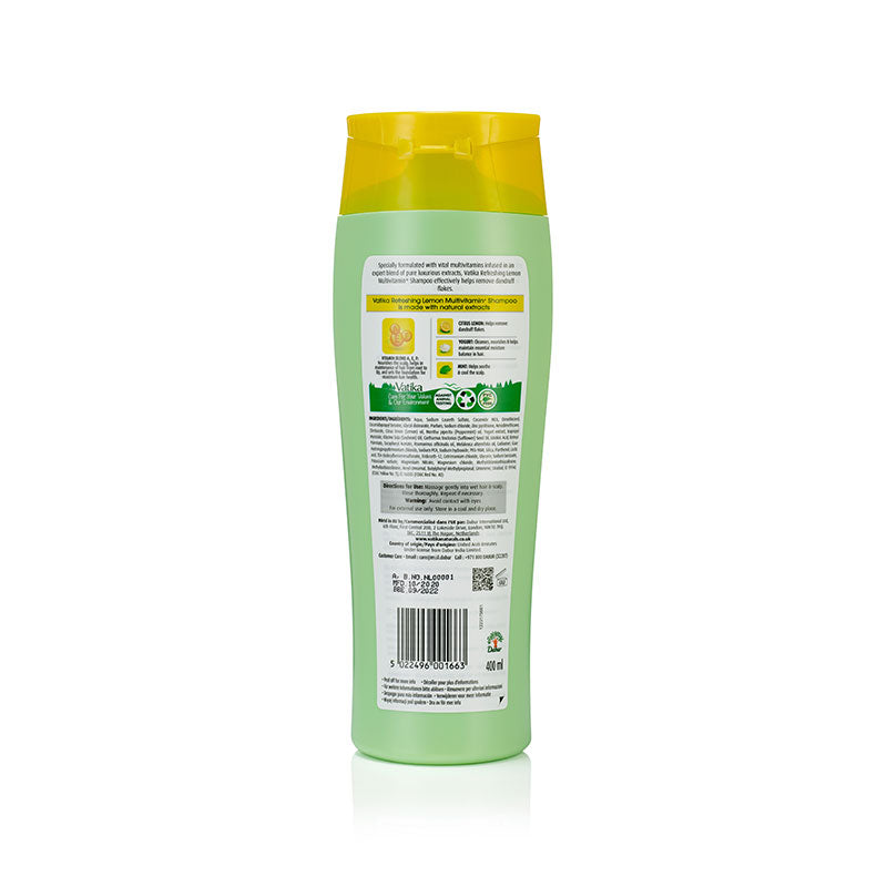 Dabur Vatika Naturals Lemon Multivitamin+ Shampoo 400ml