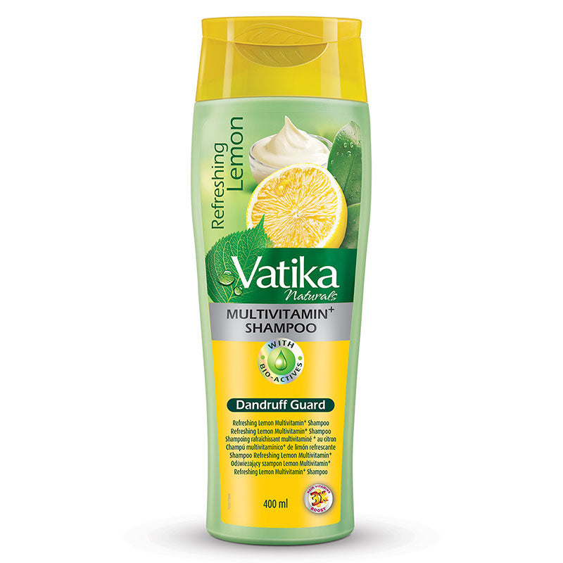 Dabur Vatika Naturals Lemon Multivitamin+ Shampoo 400ml