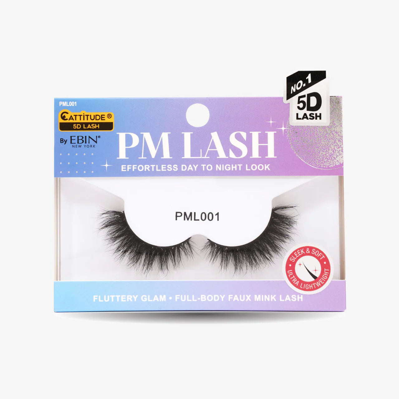 Ebin New York Cattitude 5D PM Lashes