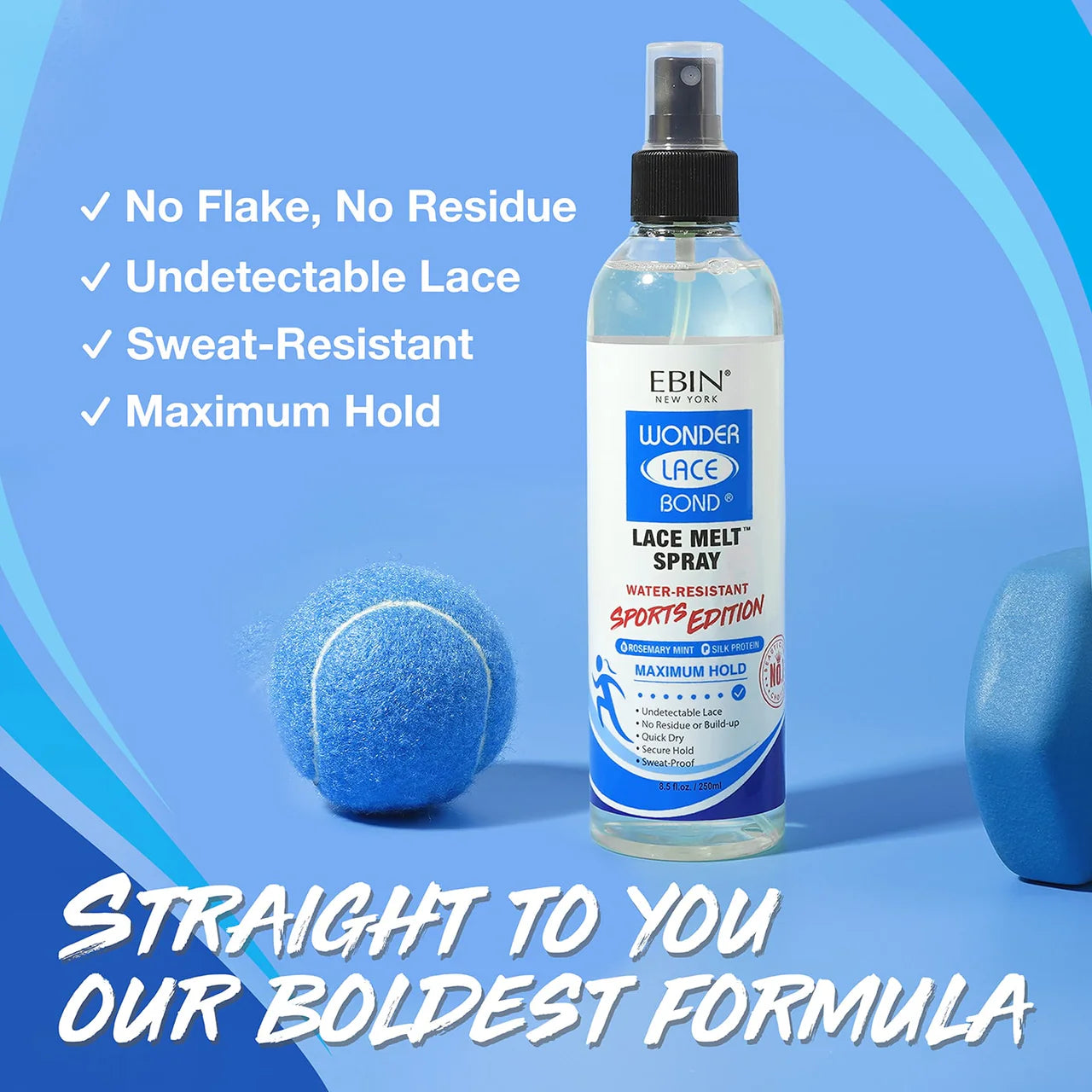 Ebin New York Wonder Lace Bond Lace Melt Spray Sports Edition