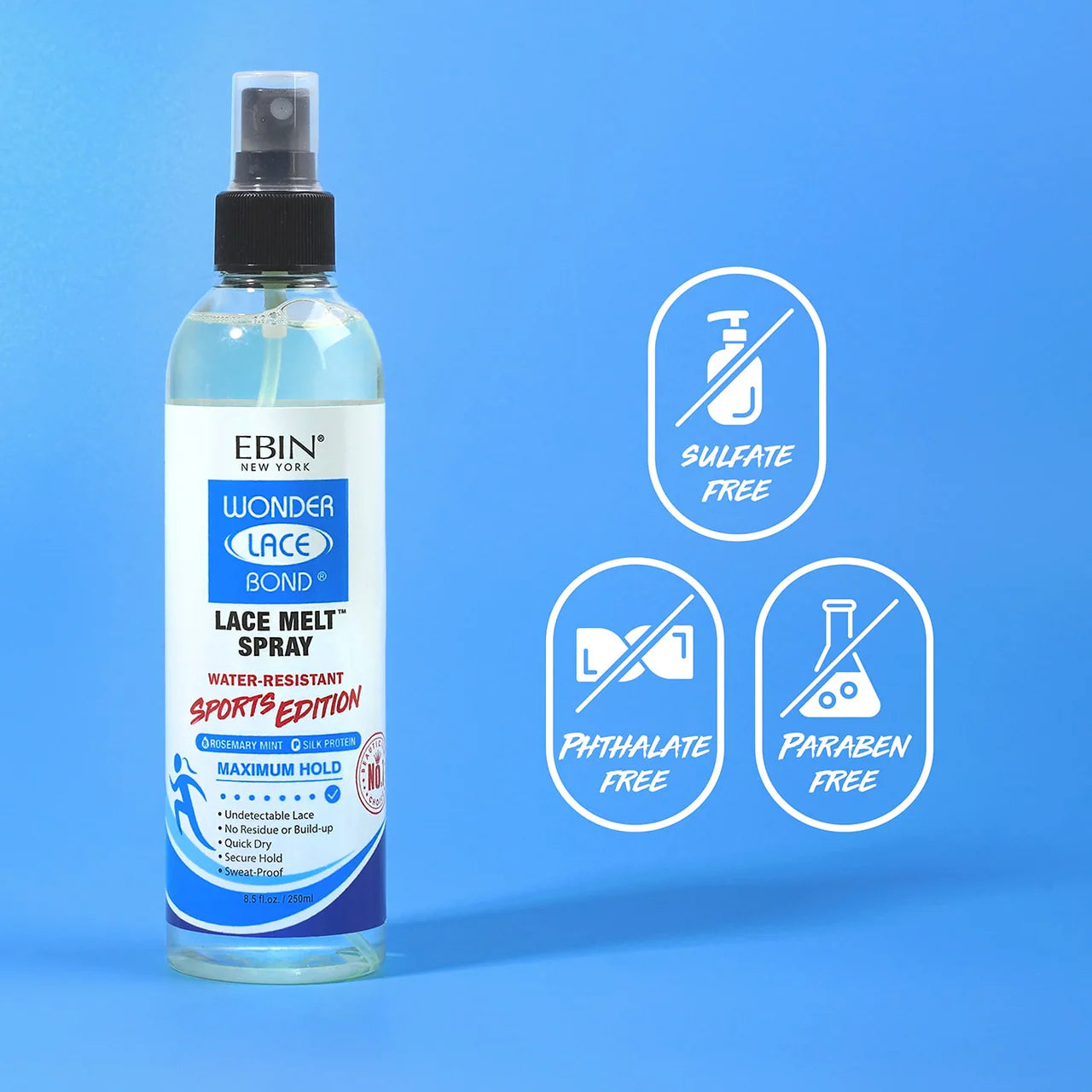 Ebin New York Wonder Lace Bond Lace Melt Spray Sports Edition