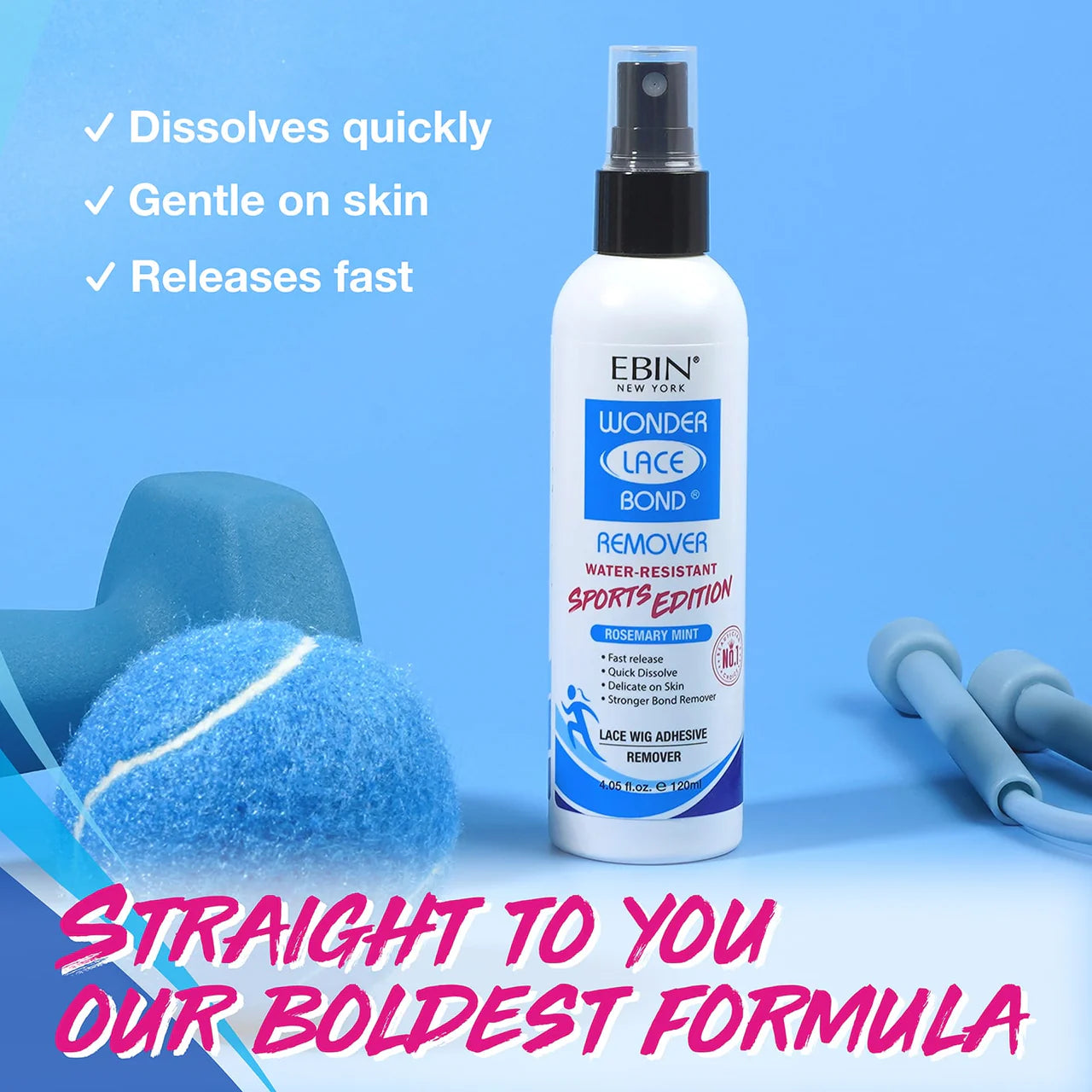 Ebin New York Wonder Lace Bond Remover Sports Edition 120ml