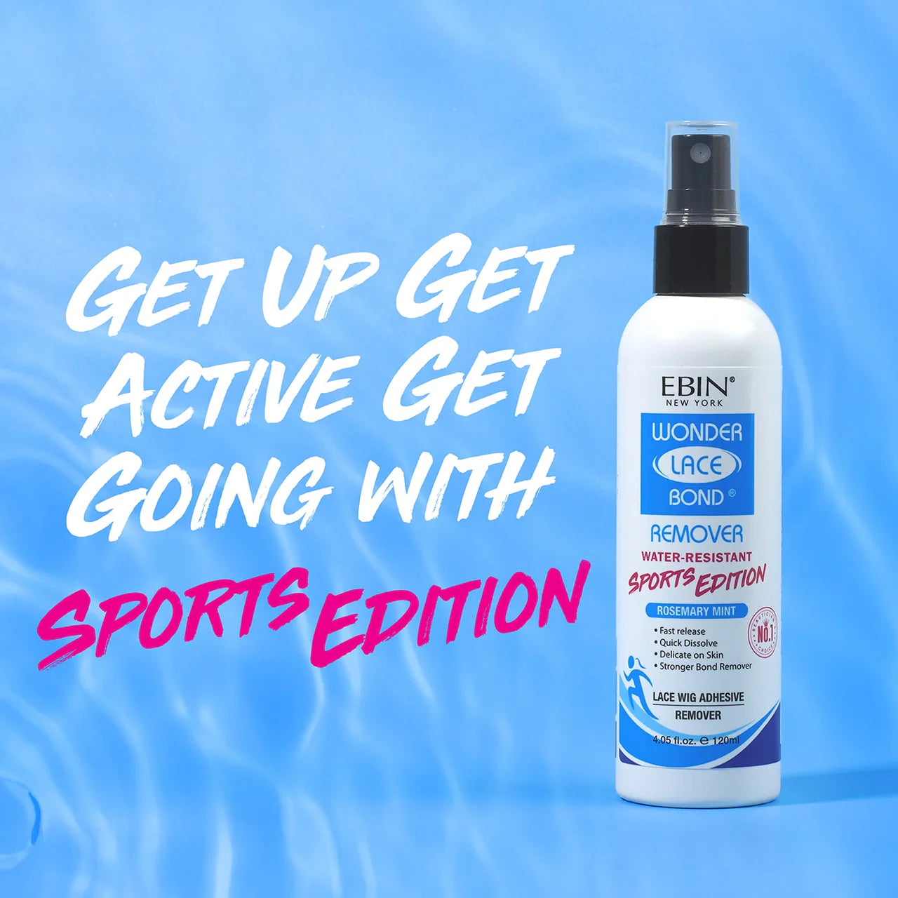 Ebin New York Wonder Lace Bond Remover Sports Edition 120ml