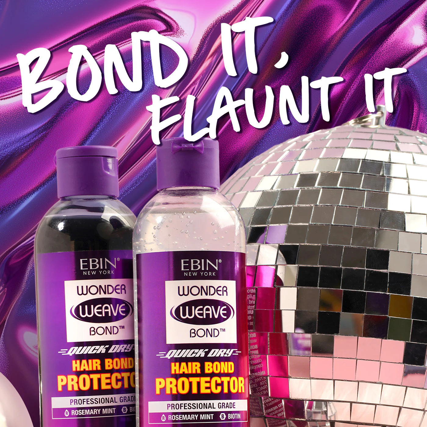 Ebin New York Wonder Weave Bond Hair Protector (Black)