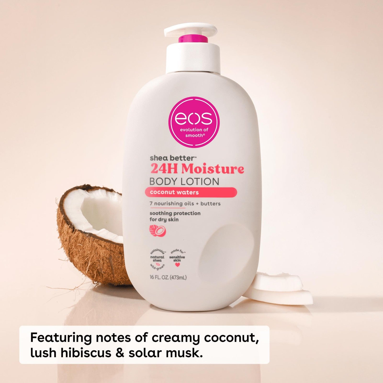 EOS Shea Better 24H Moisture Body Lotion Coconut Waters 473ml