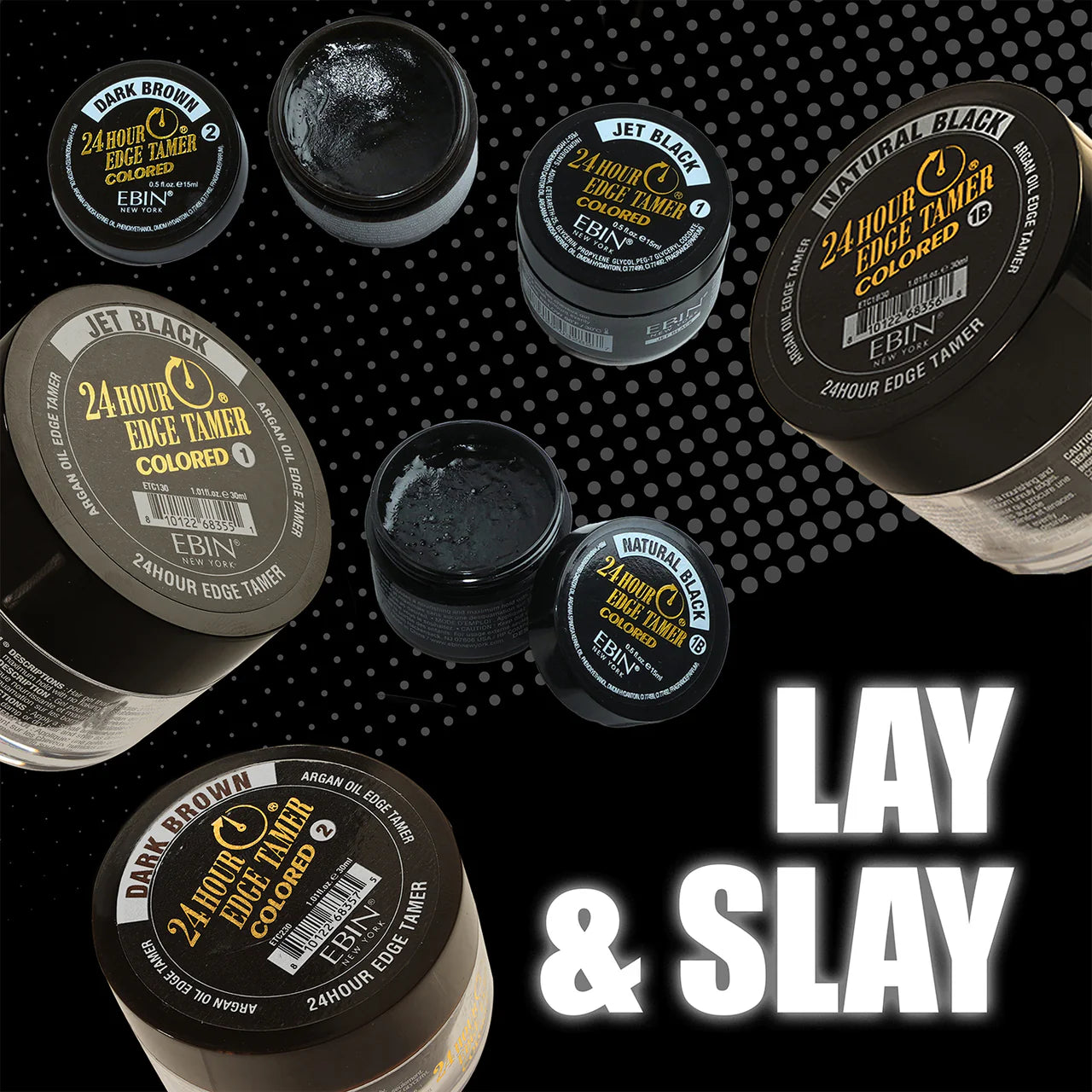 Ebin New York 24 Hour Colored Edge Tamer 30ml