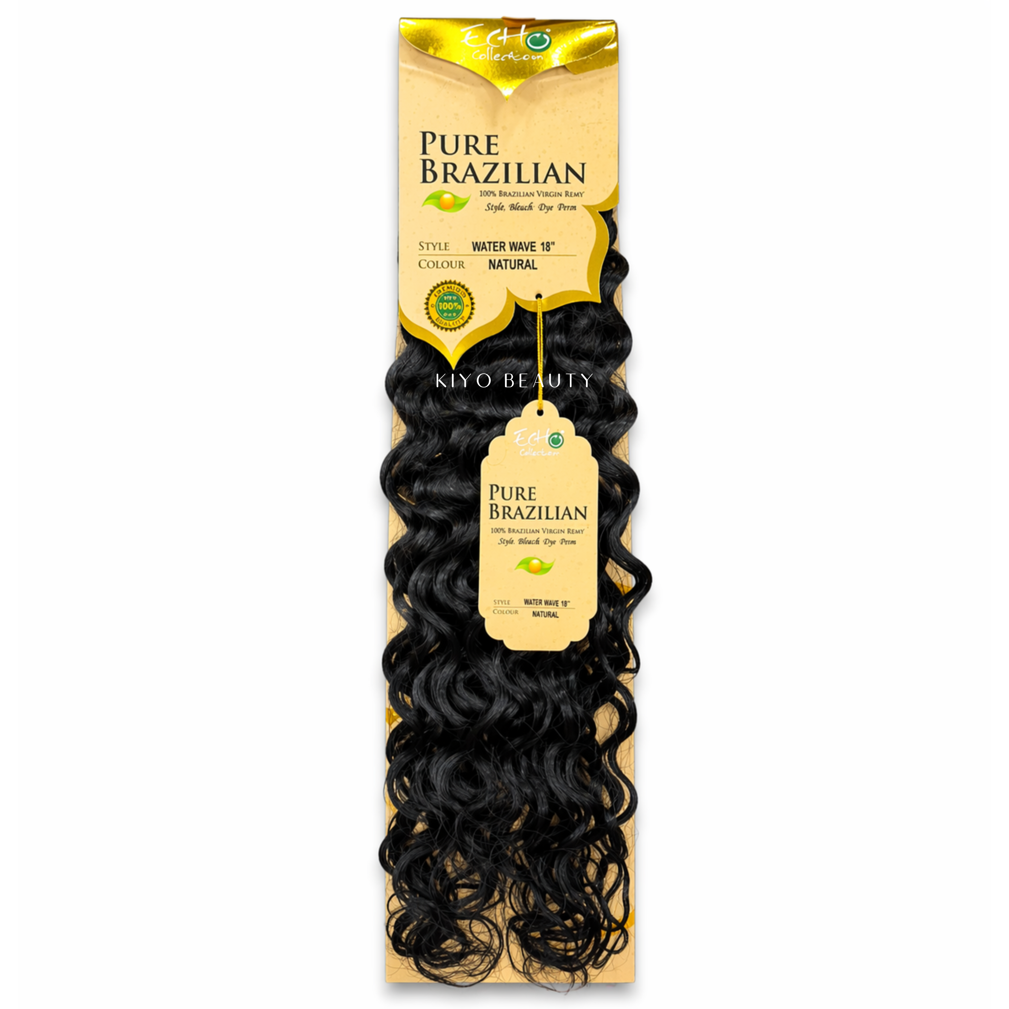 Echo Collection 100% Brazilian Virgin Remy Water Wave Weave