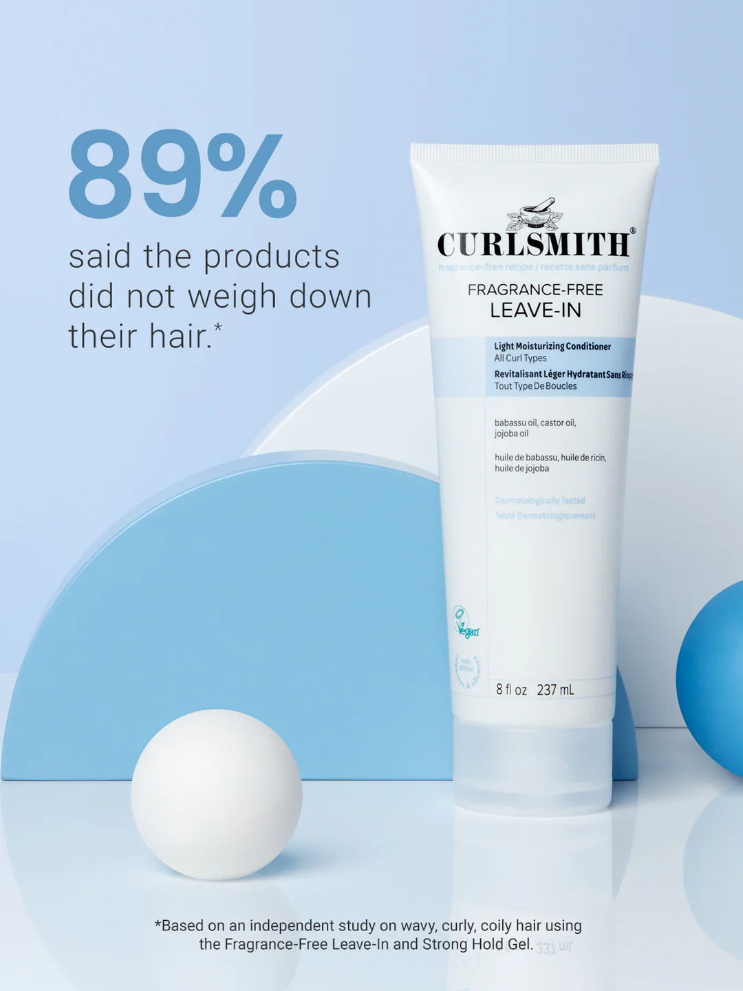 Curlsmith Fragrance Free Leave-In Conditioner