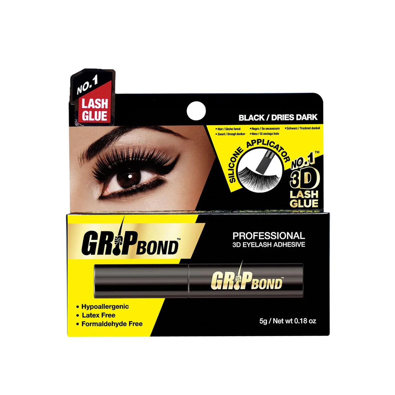 Ebin New York Grip Bond Latex-Free Lash Adhesive Silicone Applicator