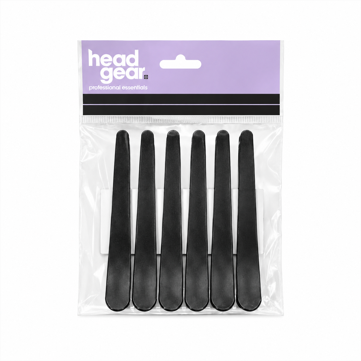 Head Gear Professional Sectioning Hair Clips 6 Pack