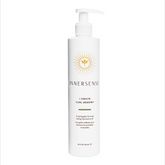 A bottle of Innersense I Create Curl Memory hair styling gelee with a pump dispenser.
