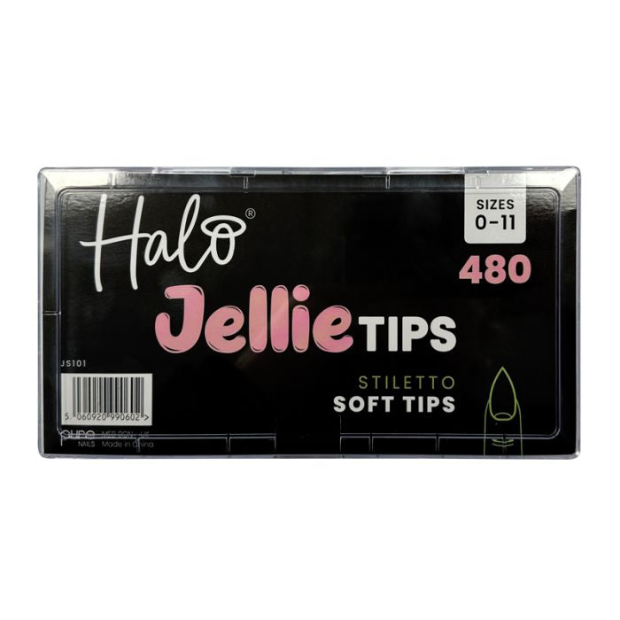 Halo Jellie Nail Tips - Stiletto