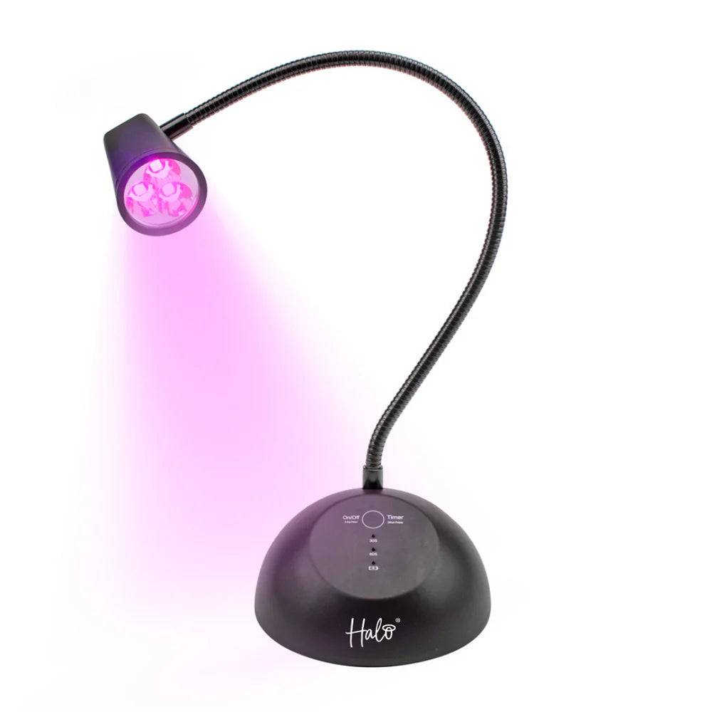 Halo Jellie Tips Flash Cure LED Nail Lamp - UK Plug