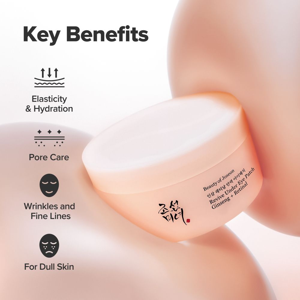 Beauty of Joseon Revive Under Eye Patch Ginseng + Retinal 60 Patches
