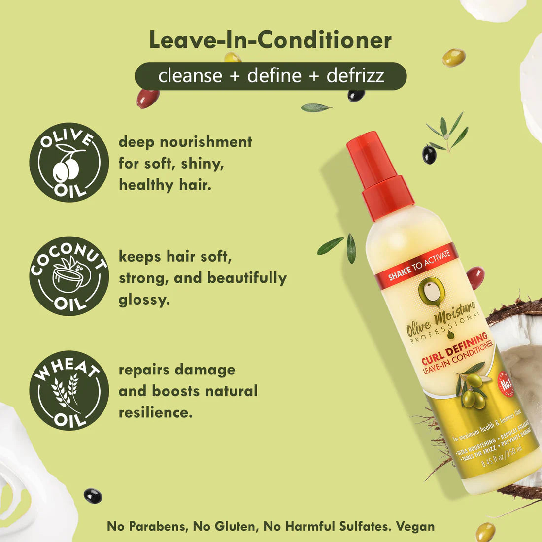 Olive Moisture Curl Defining Leave In Conditioner 250ml