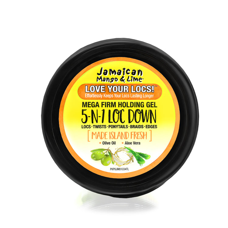 Jamaican Mango & Limę Mega Firm Holding Gel 5-N-1 Loc Down 16oz