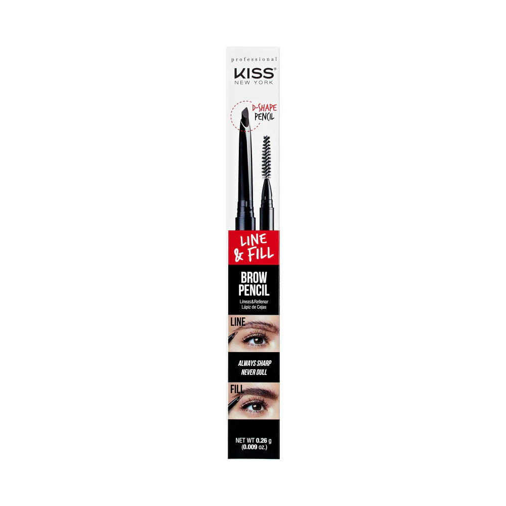 Kiss New York Line & Fill Brow Pencil