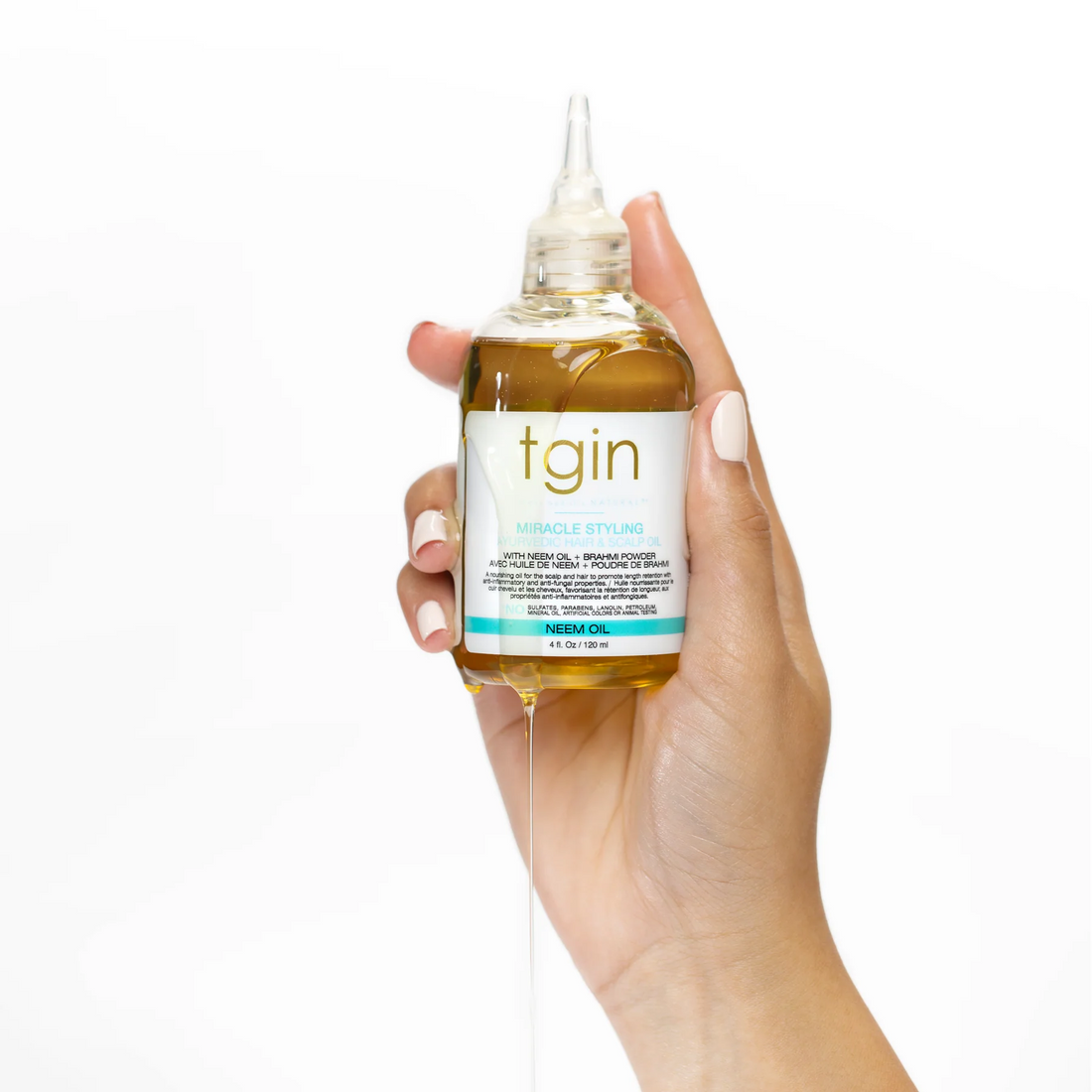 Tgin Miracle Styling Ayurvedic Hair & Scalp Oil 4oz