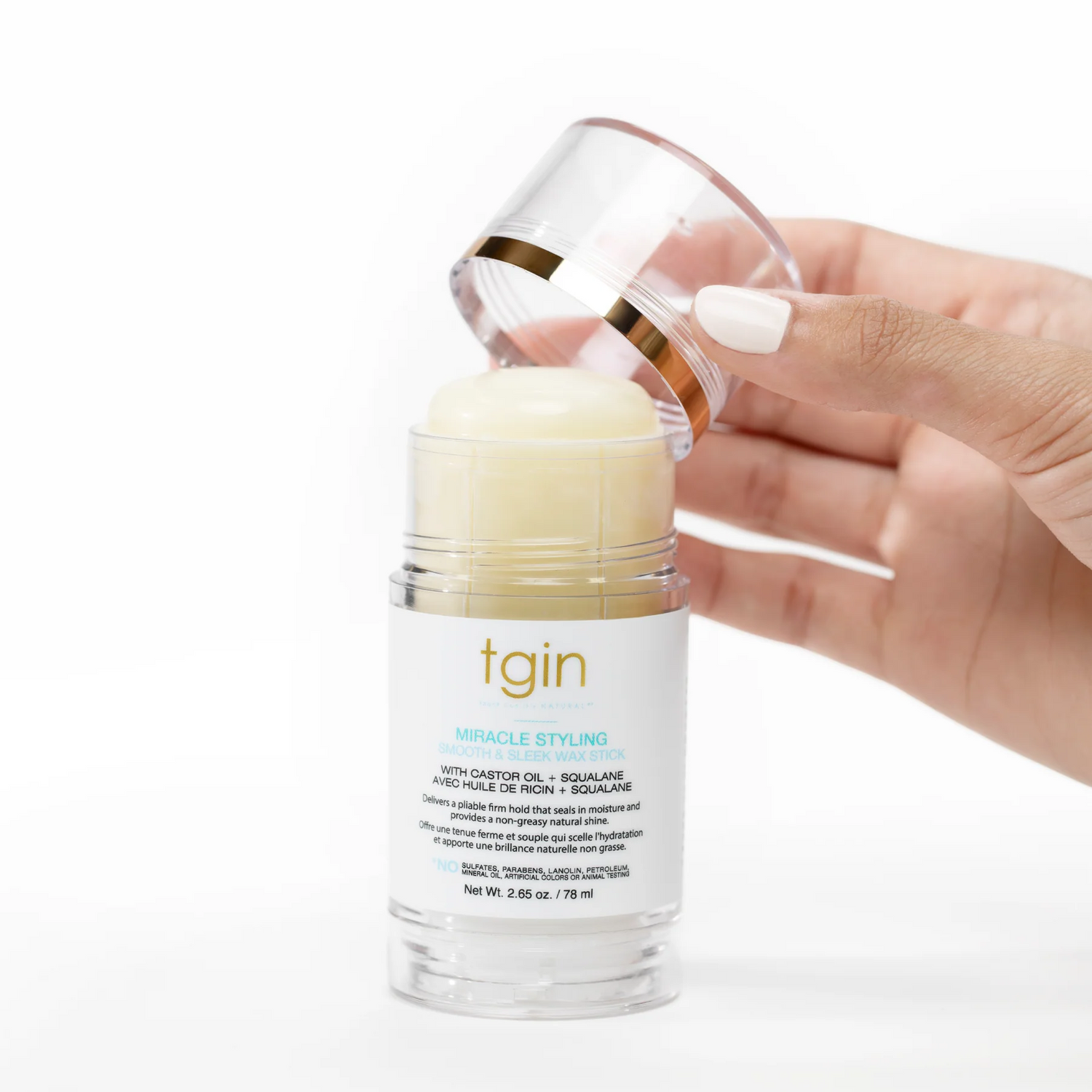 Tgin Miracle Styling Smooth & Sleek Wax Stick 2.6oz