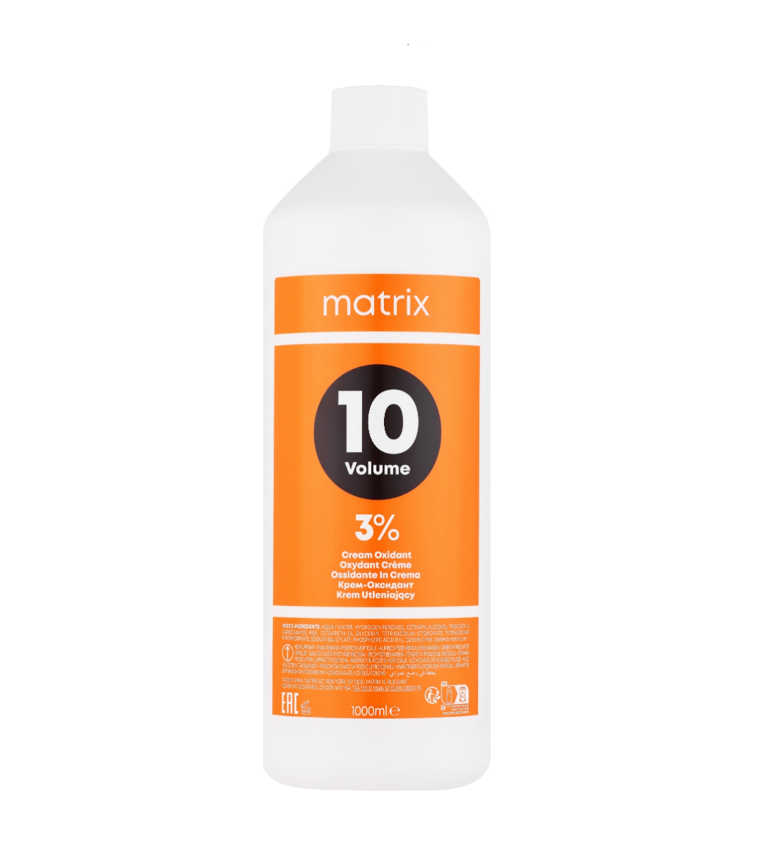 Matrix Cream Oxidant Developer 10 Vol (3%) 1000ml
