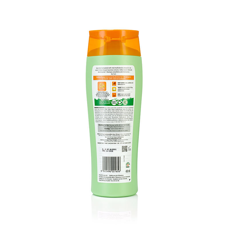 Dabur Vatika Naturals Almond Multivitamin+ Shampoo 400ml