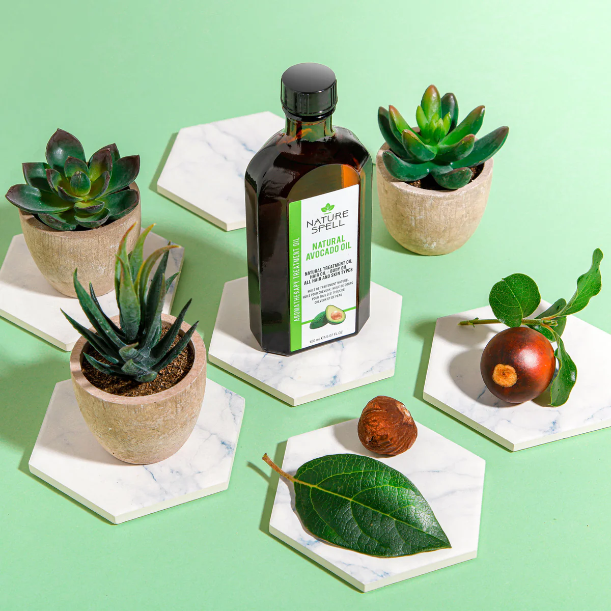 Nature Spell Avocado Oil for Hair & Skin 150ml