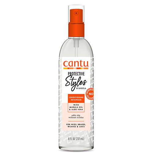 Cantu Protective Styles By Angela Conditioning Detangler with Marula Oil & Aloe Vera 8oz