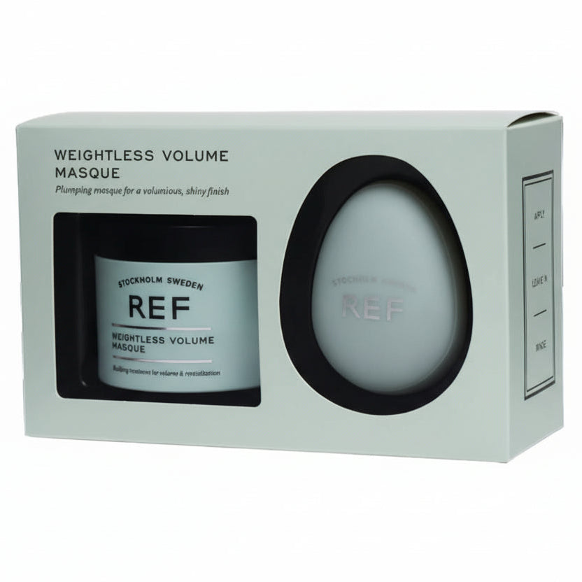 REF Weightless Volume Masque & Detangling Brush