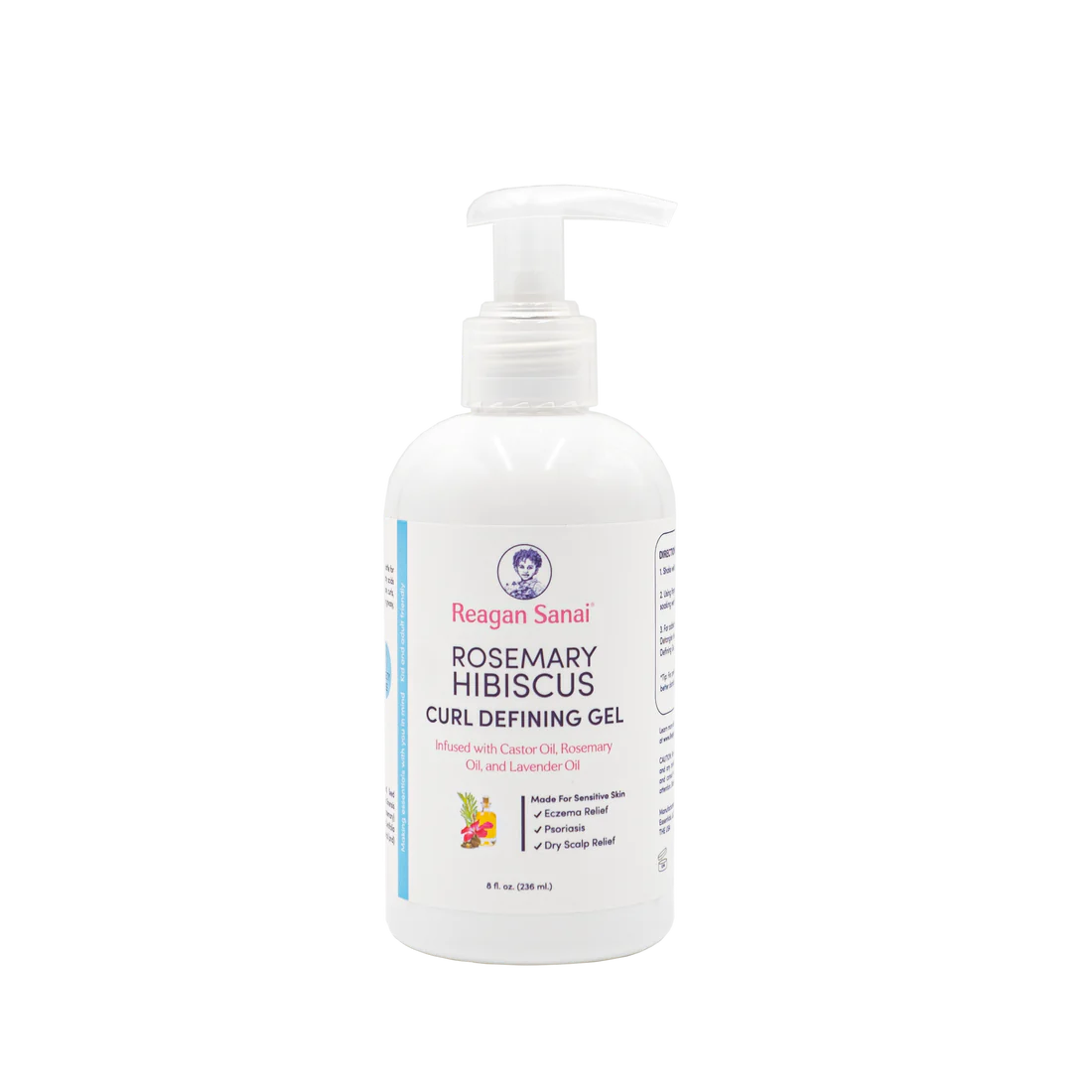Reagan Sanai Rosemary Hibiscus Curl Defining Gel 8oz