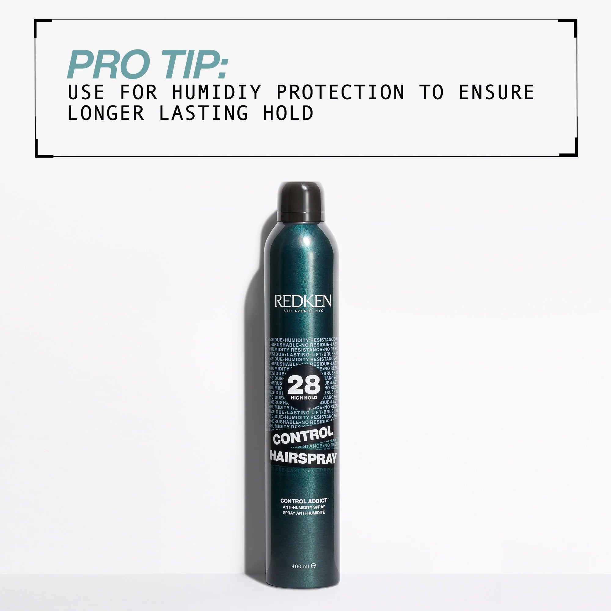 Redken 28 High Hold Control Hairspray 400ml professional tip