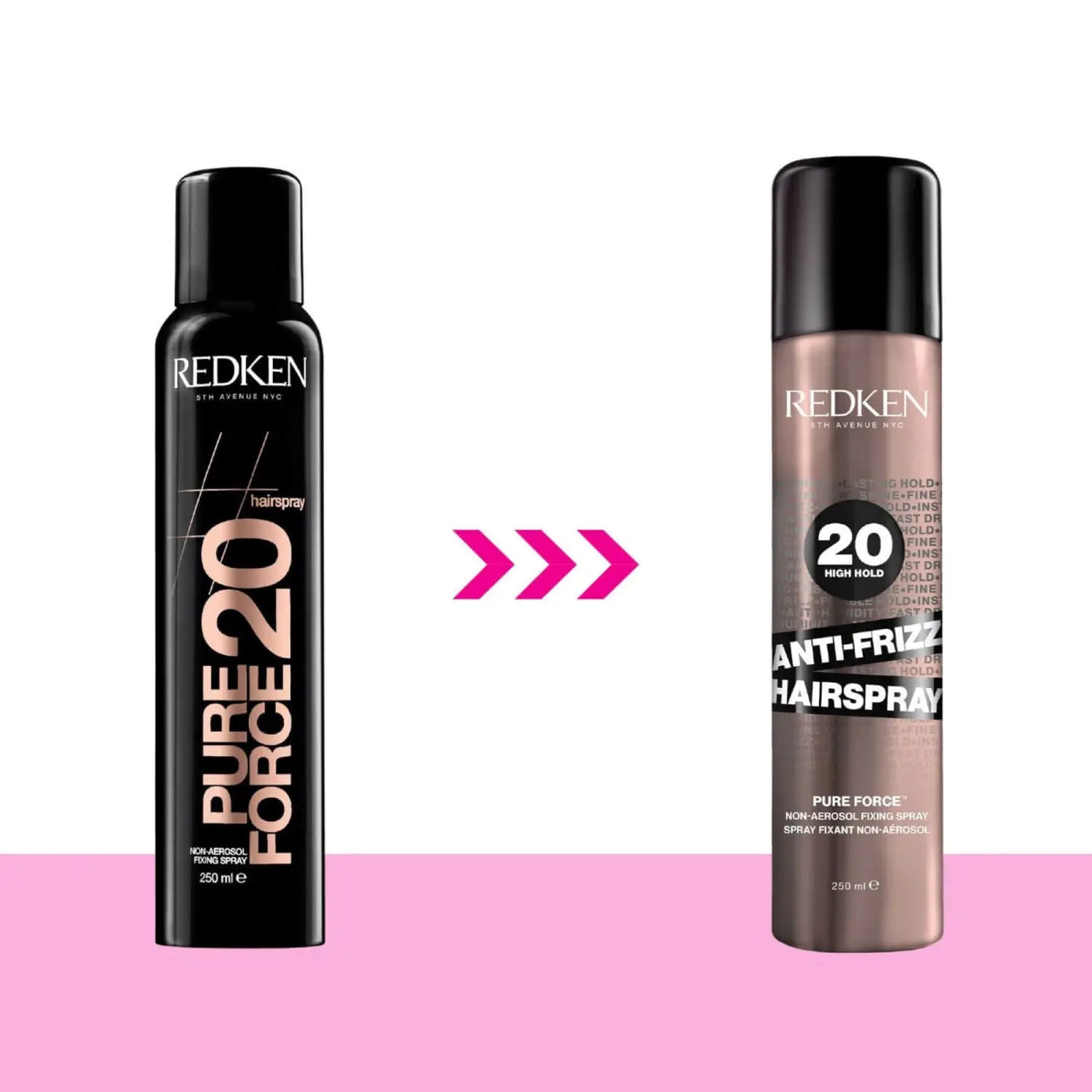 Redken 20 High Hold Anti-Frizz Hairspray 250ml new reformed packaging