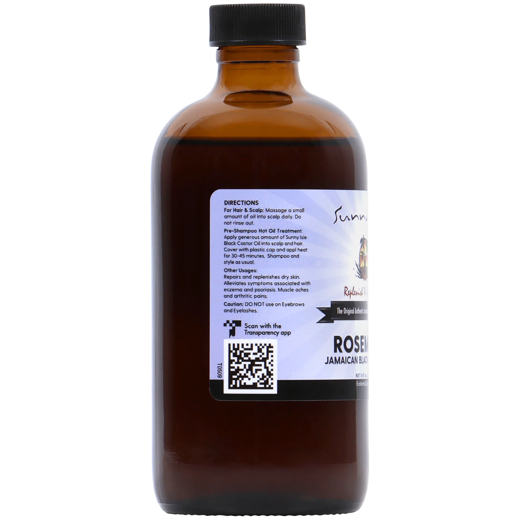 Sunny Isle Rosemary Jamaican Black Castor Oil
