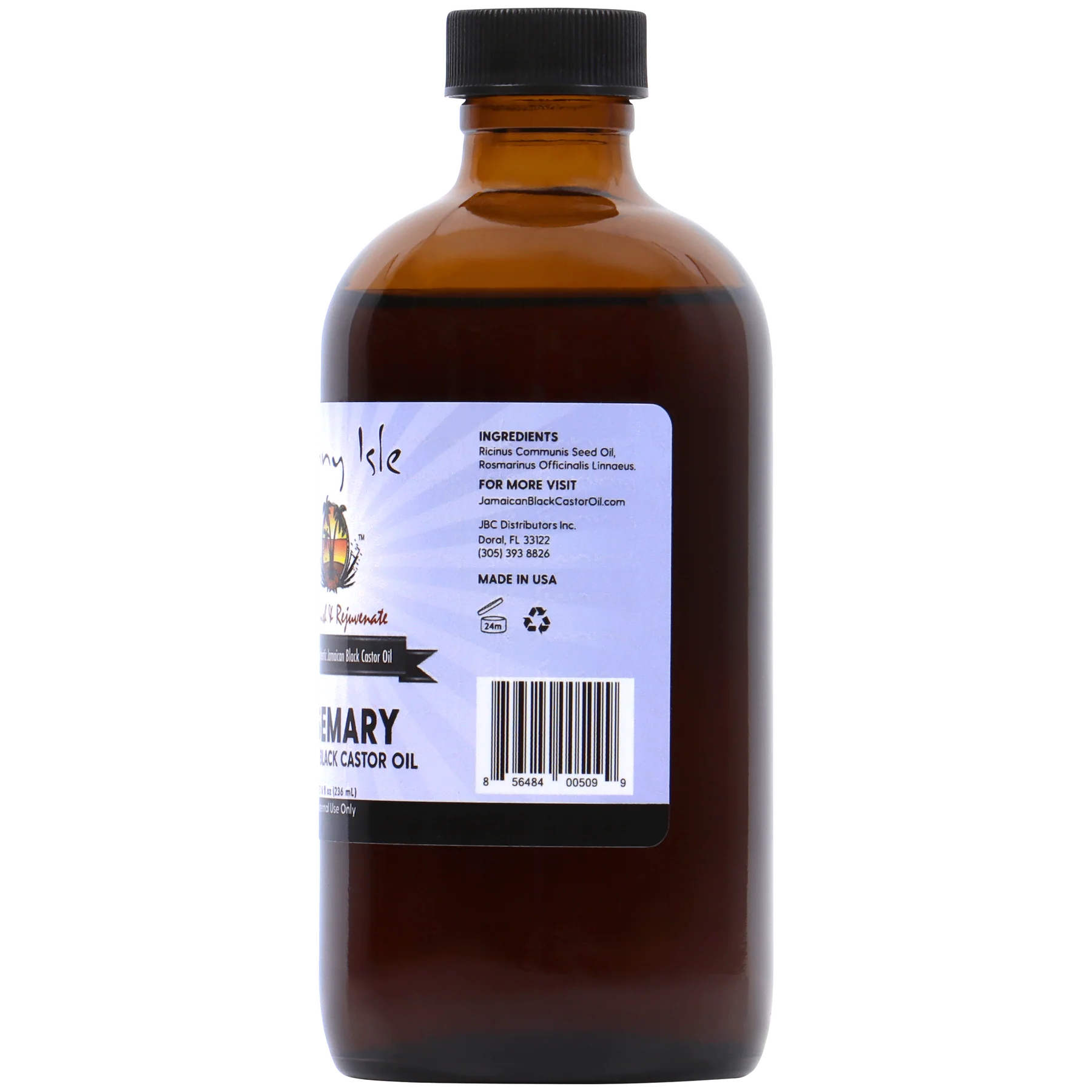 Sunny Isle Rosemary Jamaican Black Castor Oil